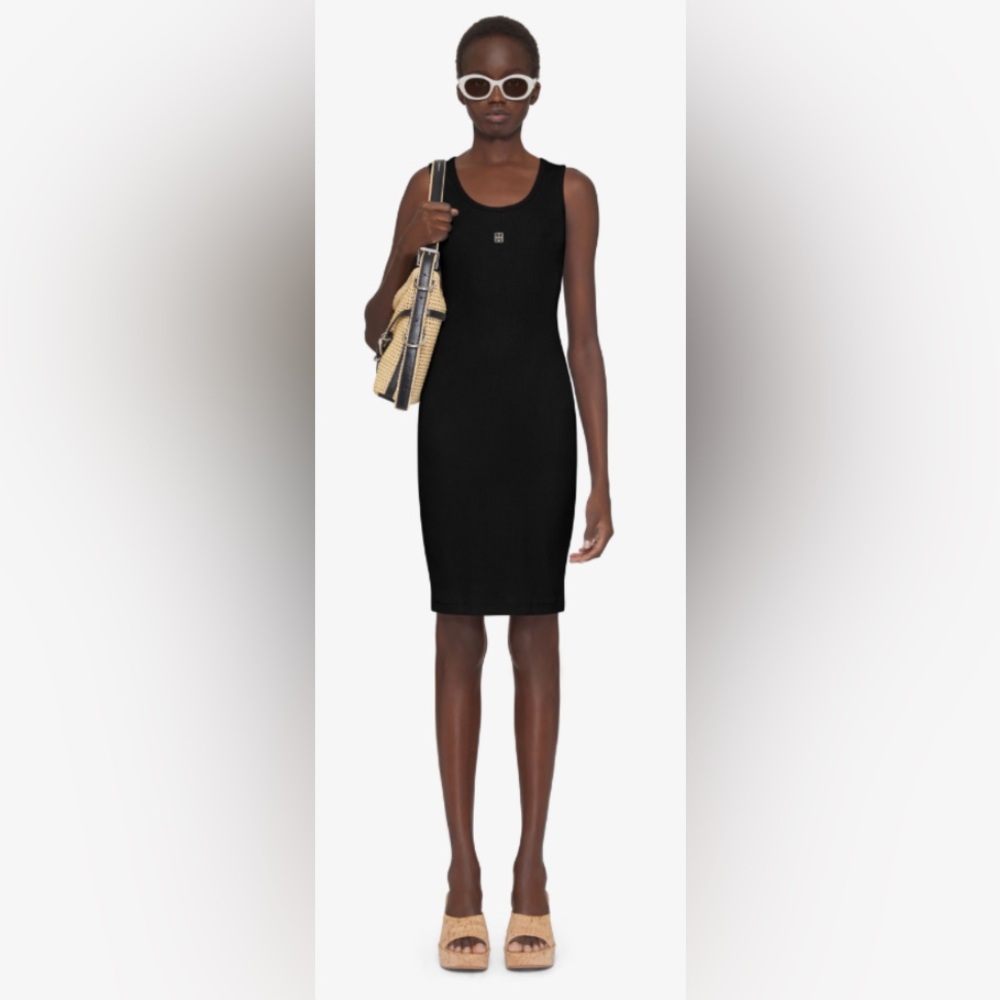 Givenchy Tank dress in cotton with 4G detail